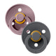 Set 2 suzete BIBS Colour - Heather/Smoke