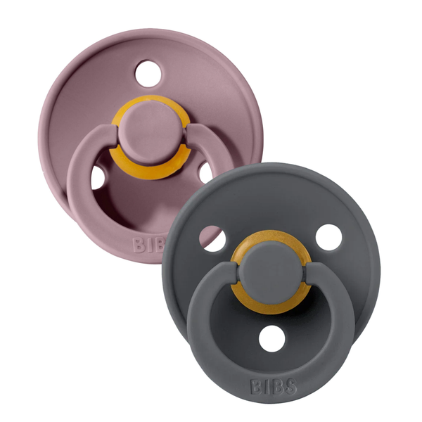 Set 2 suzete BIBS Colour - Heather/Smoke