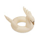 Inel de înot gonflabil pentru copii Swan Konges Slojd - Cream Off White