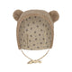 Căciula moale Teddy cu urechi decorative pentru bebelusi Konges Slojd - Oxford Tan
