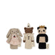 Set 3 marionete teatru tricotate pentru degete Konges Slojd - Multi