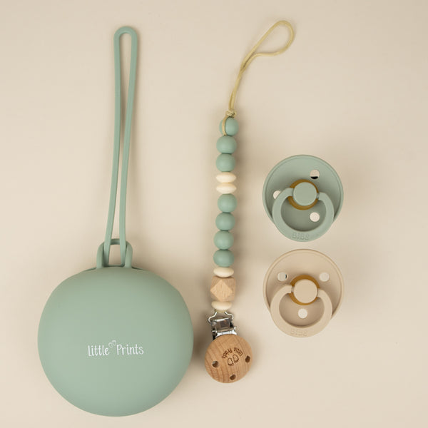 Essential Baby Gift Set - Selly Moody Green